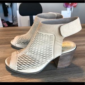 Vince Canute mesh ankle booties